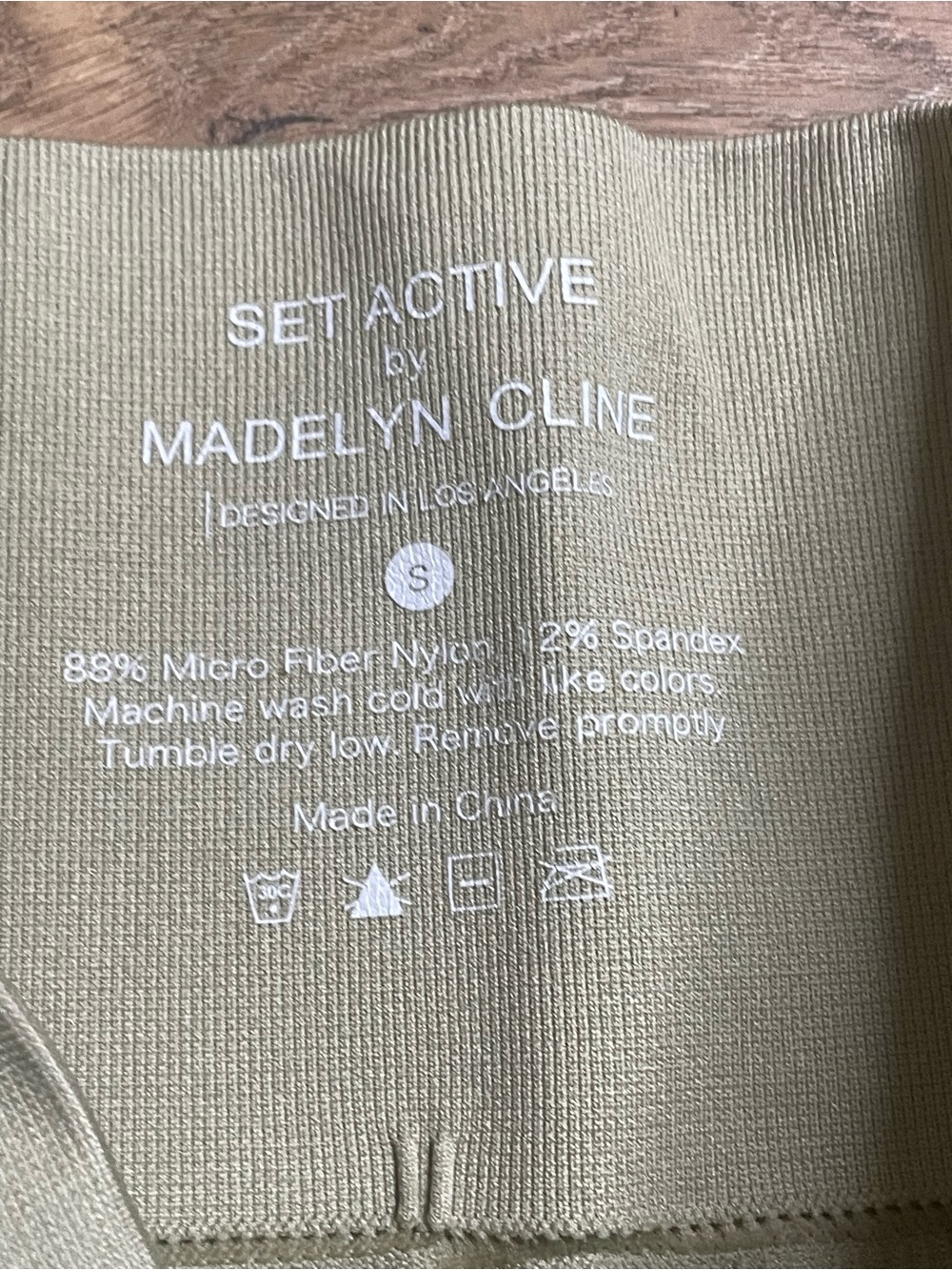 SET Active Olive High-Waist Seamless Leggings - Picture 8 of 12